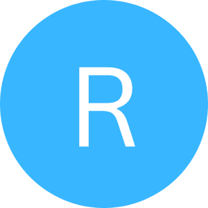 R A white letter R centered on a solid blue circular background, symbolizing excellence and focus—ideal for competition coaching or a 1:1 session.